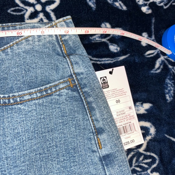 NWT! Wild Fable Mid-Rise Chevron Denim Maxi Skirt - Picture 7 of 10